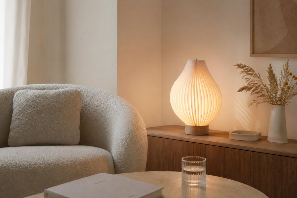 Lampe organique : la tendance déco qui adoucit les intérieurs modernes